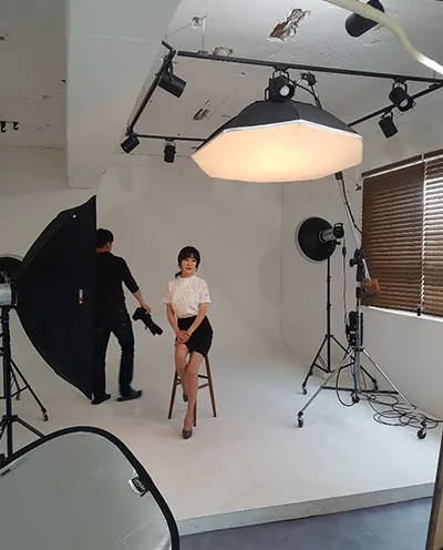 광고촬영 배우이시은